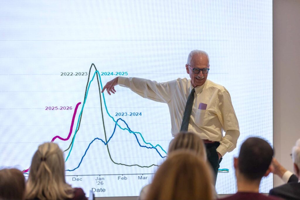 Διάλεξη του Πνευμονολόγου, Καθηγητή Κωνσταντίνου Γοργουλιάνη στο Πανεπιστήμιο Keele.