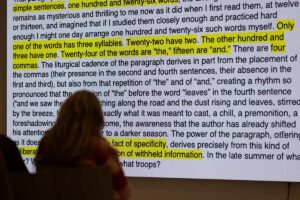 Ομιλία από τον Καθηγητή Δημιουργικής Γραφής του ΝYU Tim Tomlinson στο Keele Greece 