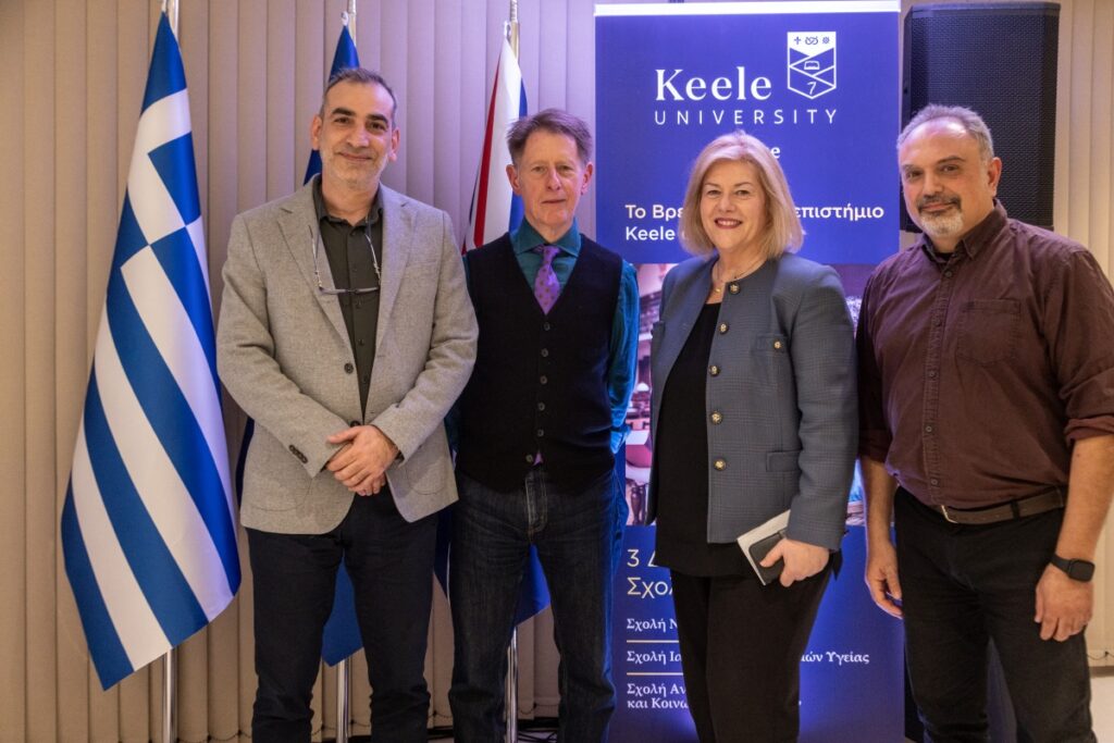 : Ομιλία από τον Καθηγητή Δημιουργικής Γραφής του ΝYU Tim Tomlinson στο Keele Greece